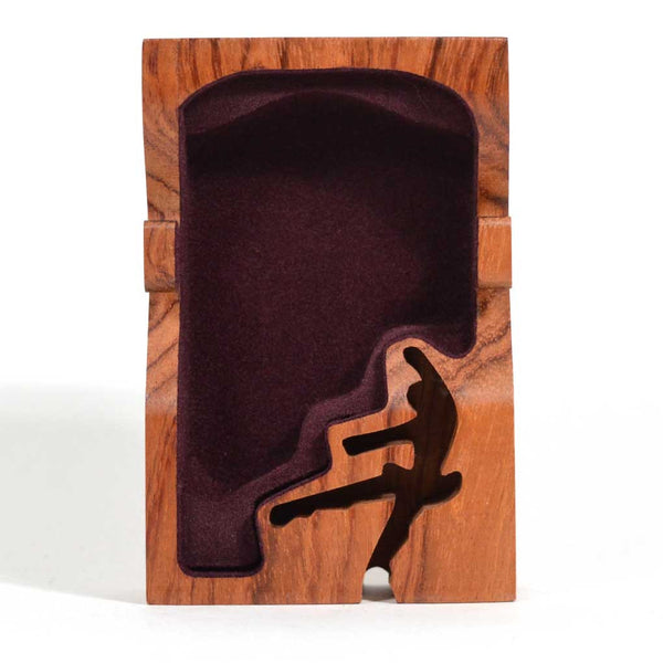 Ballerina puzzle box opened