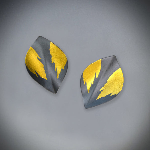 Small Shield Earrings