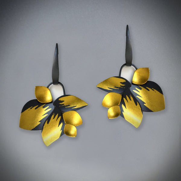 Leaf Cluster Earrings