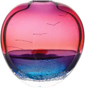 Sunset Wave Vase - Buzz Blodgett