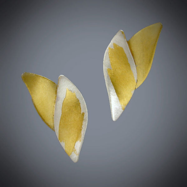 Double Leaf Earrings