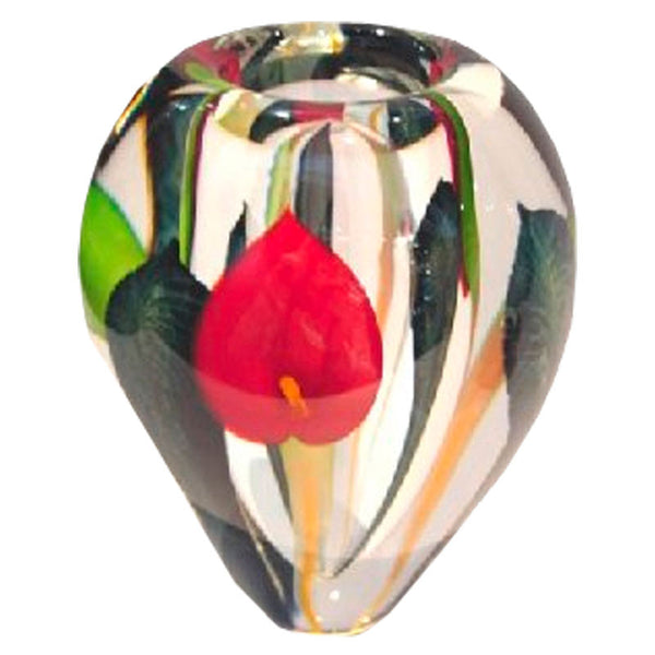 Calla Red Lily Vase