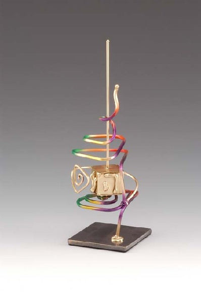 Colorful Spiral Dreidel