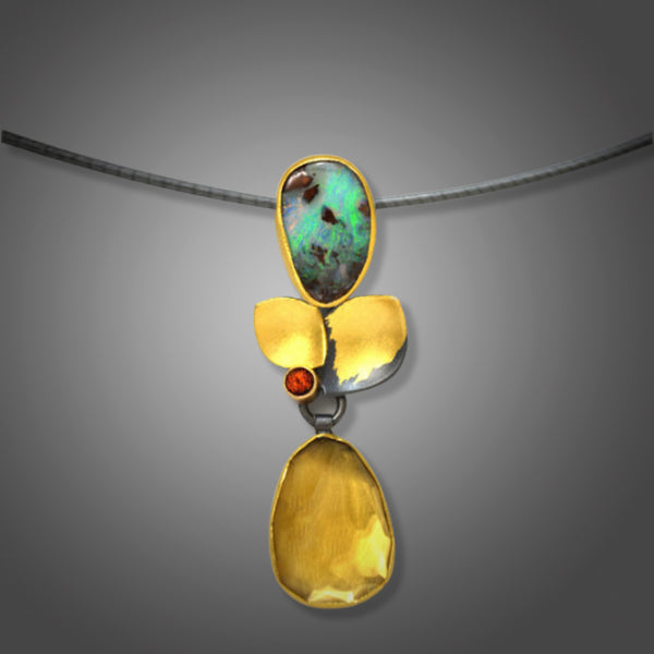Golden Fruit Necklace