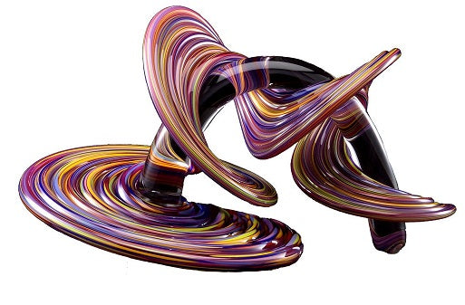 Heechee Sculpture - Black/Confetti