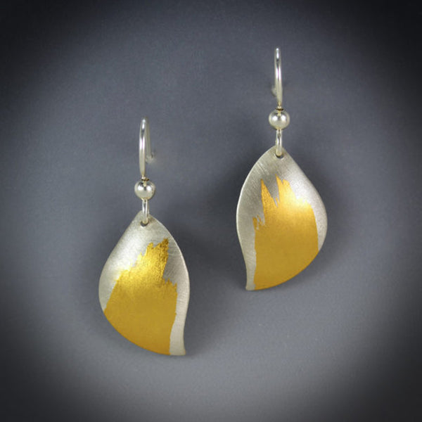 Splash Leaf Earrings