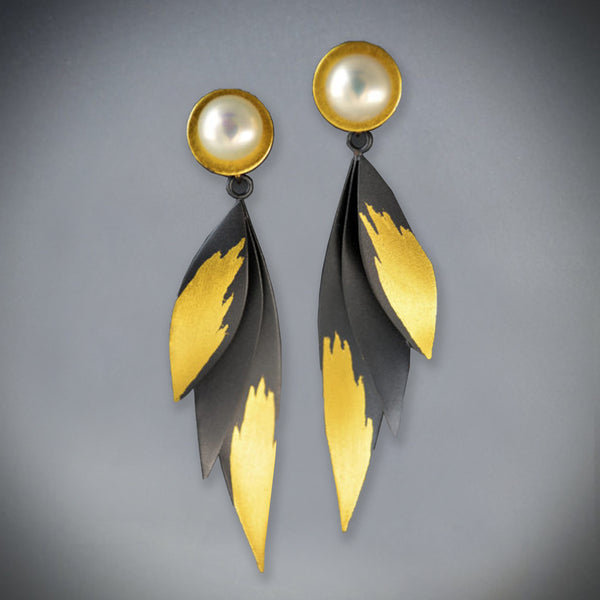 “Golden Wings” Earrings