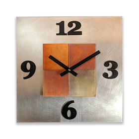 Kitchen Steel Wall Clock