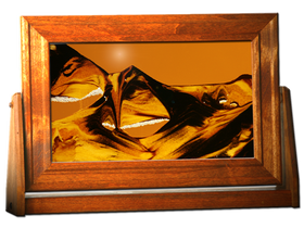 Sunset Orange Large Alder Wood Exotic Sands