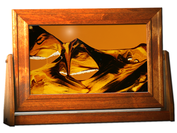 Sunset Orange Large Alder Wood Exotic Sands