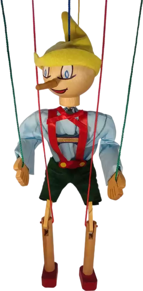 Pinnochio Marionette Wooden Puppet