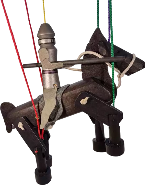Lancelot Marionette Wooden Pupper
