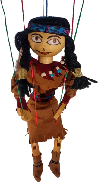 Morning Star Marionette Wooden Pupper