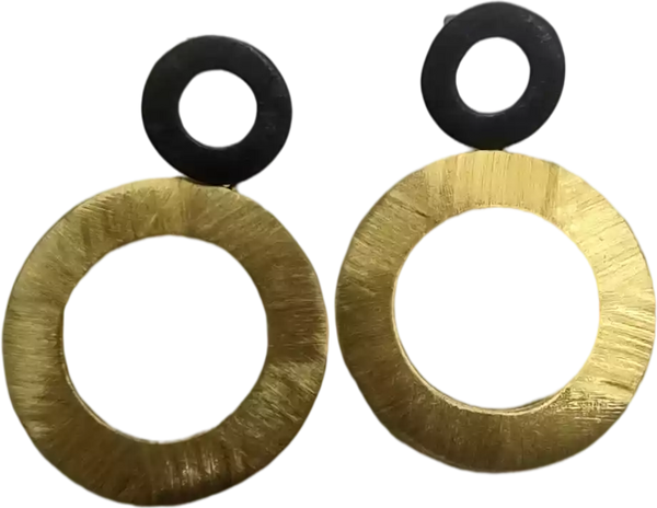 Dangling Hollow Earrings