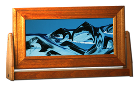 Ocean Blue Medium Alder Wood Exotic Sands