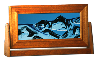 Ocean Blue Medium Alder Wood Exotic Sands