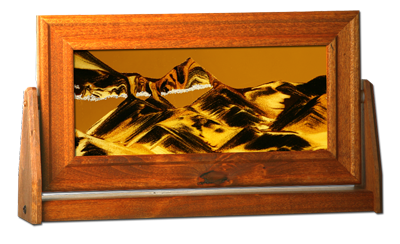 Sunset Orange Medium Alder Wood Exotic Sands