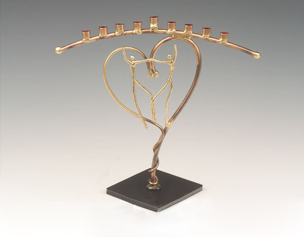 Celebration of Love Wedding Menorah
