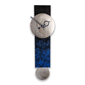 Narrow Moon Pendulum Clock