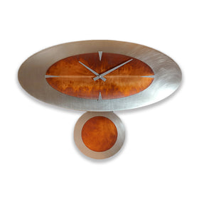 Stand-Alone Oval - Steel & Copper