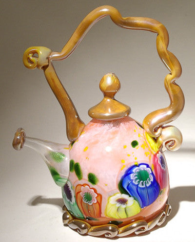 Teapot Sculpture - Pink