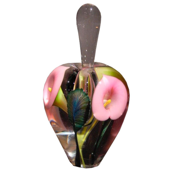 Mini Pink Calla Perfume Bottle