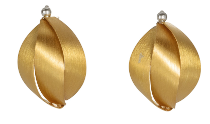 Rolo Earrings in Gold Plated Sterling