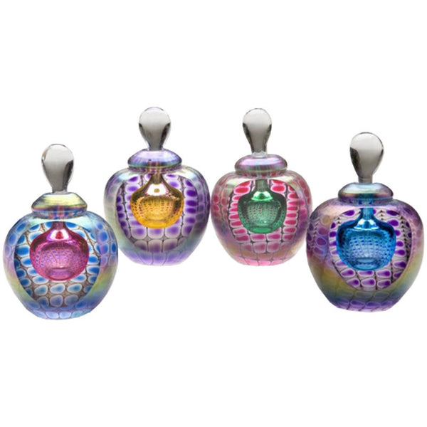 Faceted Round Perfume Bottle