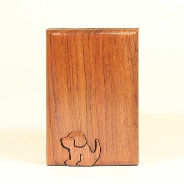 Sitting Dog Key Puzzle Box - Boxology