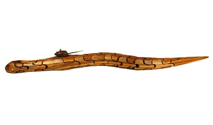 Wooden 2024 puzzle snake