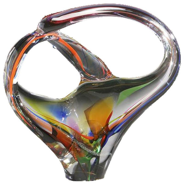 Small Pretzel Glass Sculpture