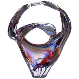 Large Pretzel Glass Sculpture