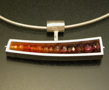 Wedge Horizontal Necklace