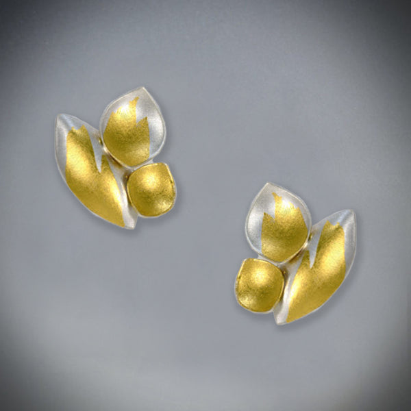 Small Grouping Leaf Earrings